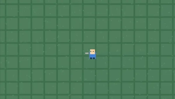 RPG game demo generated by coding agent