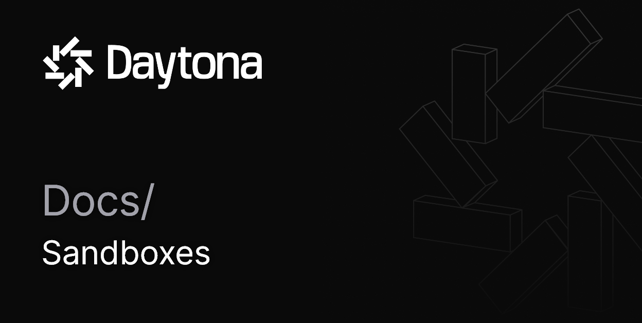 Sandboxes | Daytona